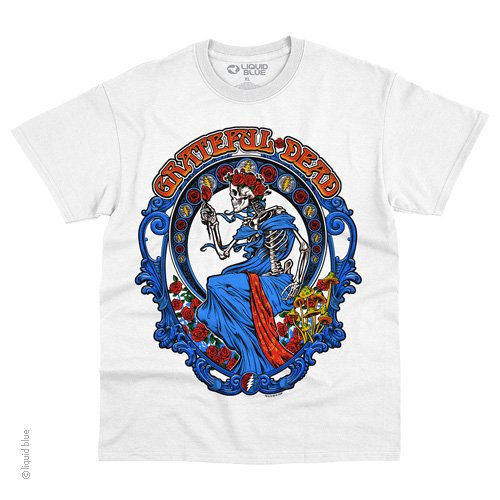 Grateful Dead - Vintage Bertha White Short Sleeve T Shirt